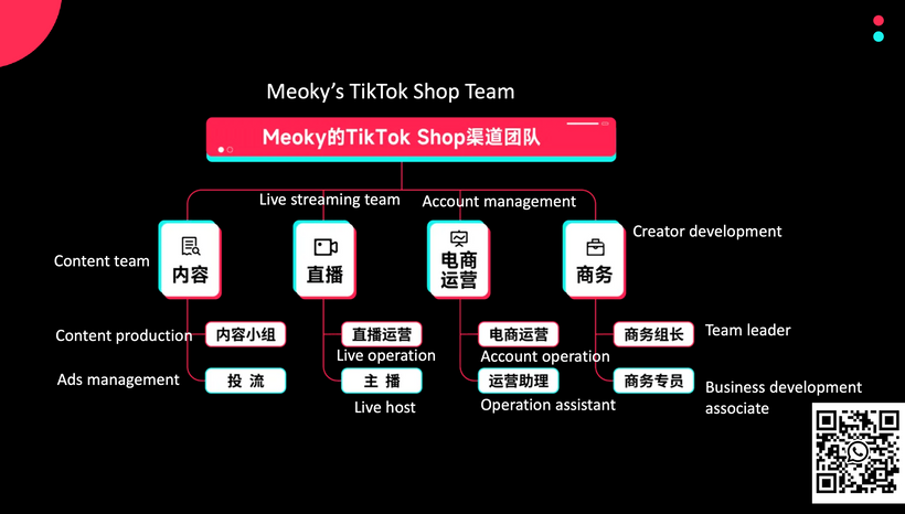 Meoky team structure